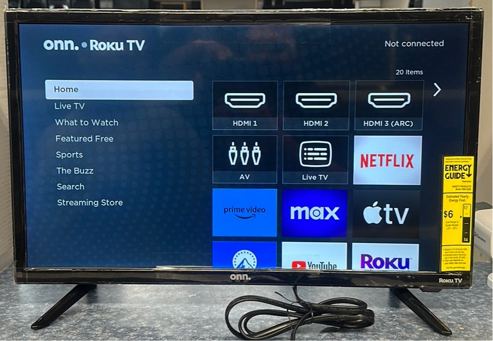 24” Onn Roku Tv